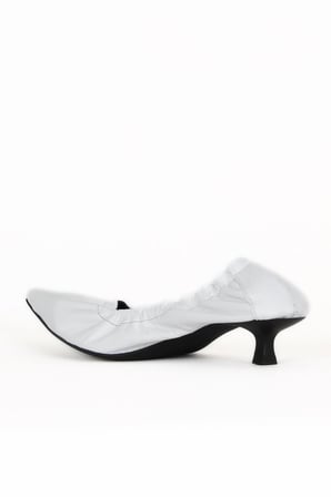 Bueno Shoes Beyaz Deri Kadın Topuklu Ayakkabı 30wa24268