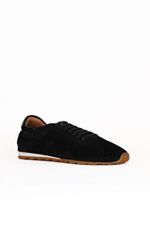 Bueno Shoes Siyah Süet Erkek Spor Ayakkabı 16ma8215