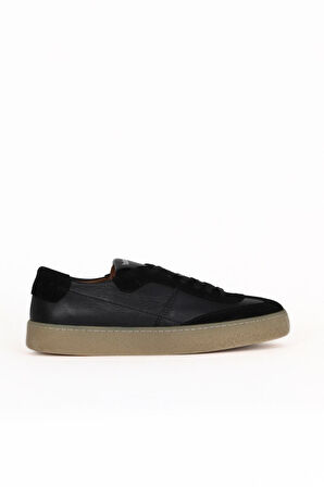 Bueno Shoes Siyah Süet Erkek Spor Ayakkabı 16ma8216