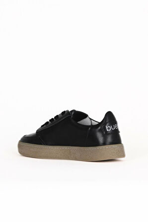 Bueno Shoes Siyah Deri Erkek Spor Ayakkabı 16ma8219
