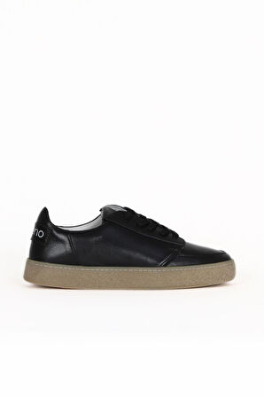 Bueno Shoes Siyah Deri Erkek Spor Ayakkabı 16ma8219