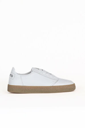 Bueno Shoes Beyaz Deri Erkek Spor Ayakkabı 16ma8219