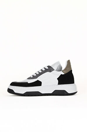 Bueno Shoes Beyaz Multi Deri Kadın Spor Ayakkabı 16wa8210