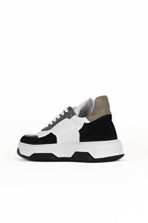 Bueno Shoes Beyaz Multi Deri Kadın Spor Ayakkabı 16wa8210