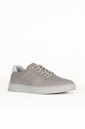Bueno Shoes Gri Deri Erkek Spor Ayakkabı 16ma7016