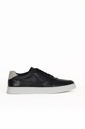 Bueno Shoes Siyah Deri Erkek Spor Ayakkabı 16ma7016