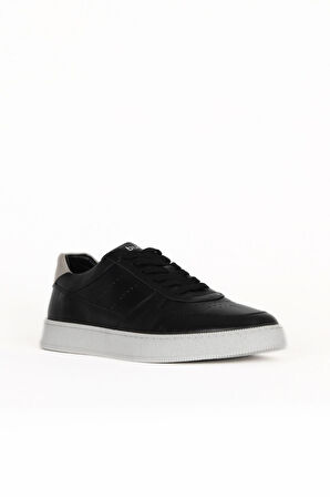 Bueno Shoes Siyah Deri Erkek Spor Ayakkabı 16ma7016