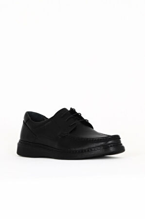 Bueno Shoes Siyah Deri Erkek Günlük Ayakkabı 07ma1627175
