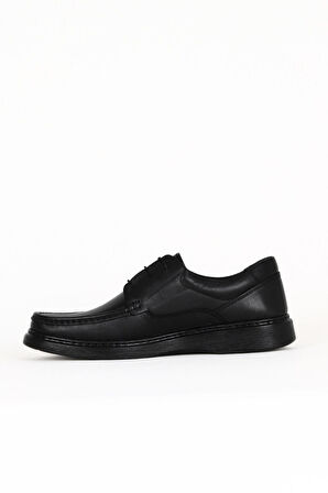 Bueno Shoes Siyah Deri Erkek Günlük Ayakkabı 07ma1627175