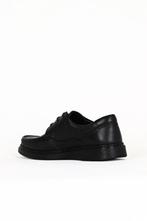 Bueno Shoes Siyah Deri Erkek Günlük Ayakkabı 07ma1627175