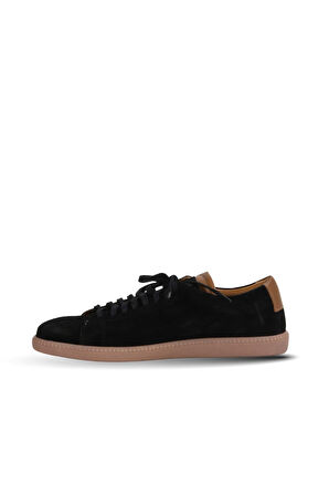 Bueno Shoes Siyah Süet Erkek Günlük Ayakkabı 10ma00293