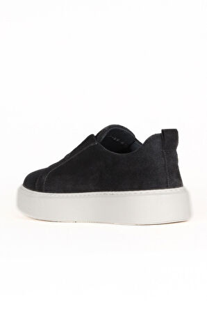 Bueno Shoes Gri Koyu Süet Erkek Spor Ayakkabı 34ma37120