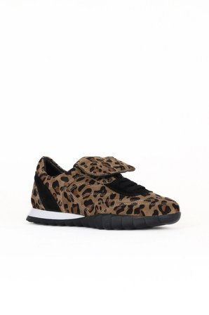 Leopar Süet Kadın Sneakers