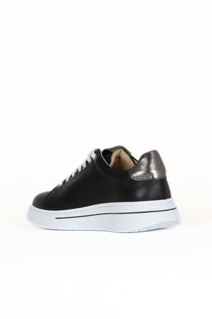 Bueno Shoes Siyah Deri Kadın Spor Ayakkabı 33wa1501