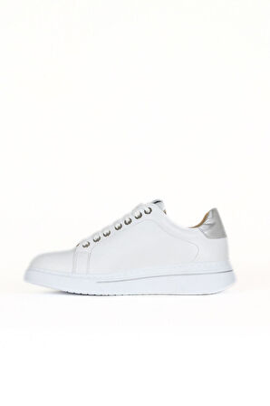 Bueno Shoes Beyaz Deri Kadın Spor Ayakkabı 33wa1501