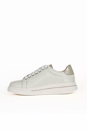 Bueno Shoes Bej Deri Kadın Spor Ayakkabı 33wa1502