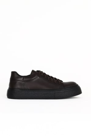 Bueno Shoes Kahverengi Deri Erkek Günlük Ayakkabı 10ma13855