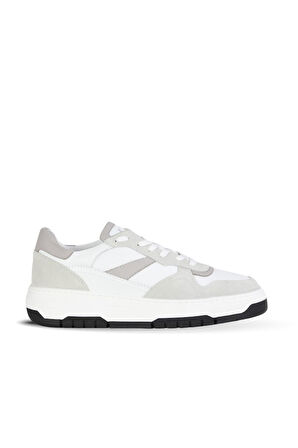 Bueno Shoes Beyaz Multi Deri Erkek Spor Ayakkabı 16ma8225
