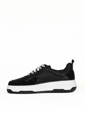 Bueno Shoes Siyah Multi Deri Erkek Spor Ayakkabı 16ma8226