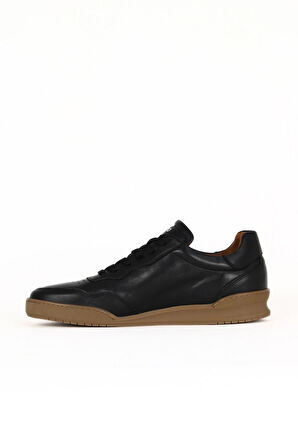 Bueno Shoes Siyah Deri Erkek Spor Ayakkabı 16ma8228
