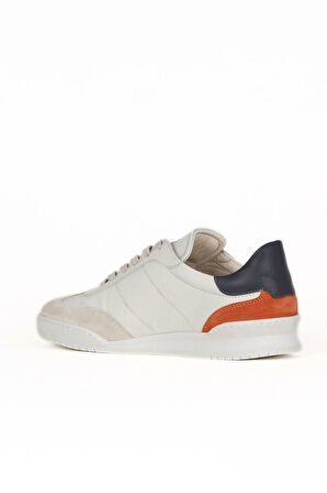 Bueno Shoes Bej Deri Erkek Spor Ayakkabı 16ma8229