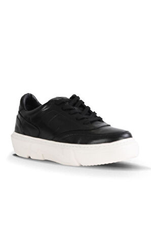 Bueno Shoes Siyah Deri Erkek Spor Ayakkabı 16ma8246