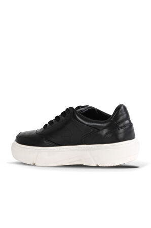 Bueno Shoes Siyah Deri Erkek Spor Ayakkabı 16ma8246
