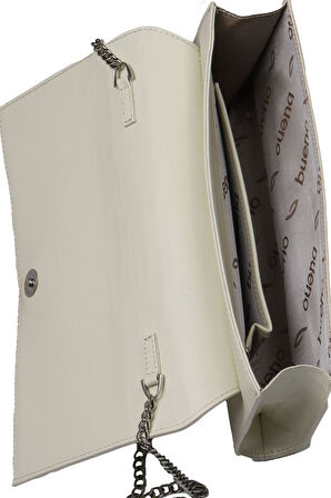 Bueno Shoes Bej Deri Kadın Deri Portföy 01wbe2610