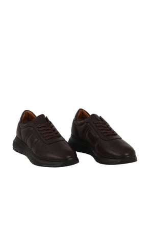 Bueno Shoes Kahverengi Deri Erkek Spor Ayakkabı 43ma24584