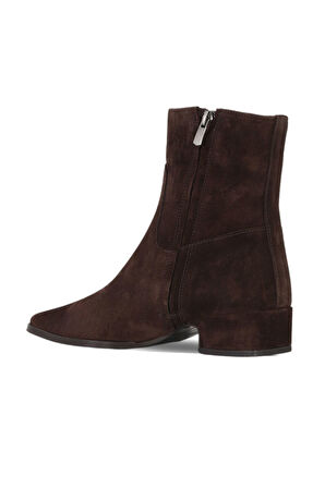 Bueno Shoes Kahverengi Süet Kadın Topuklu Bot 39wb4140