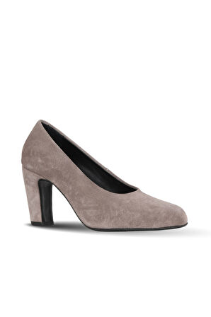 Bueno Shoes Vizon Süet Kadın Topuklu Ayakkabı 42wa6243