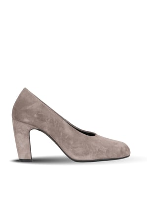 Bueno Shoes Vizon Süet Kadın Topuklu Ayakkabı 42wa6243