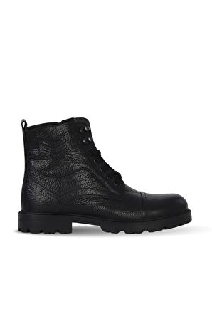 Bueno Shoes Siyah Flotter Deri Erkek Düz Bot 43mb2500035