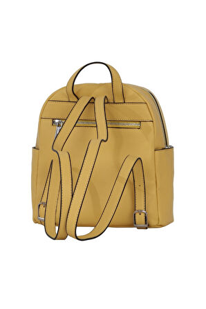 Bueno Shoes Sarı Deri Kadın Sırt Çantası 01wbe2611