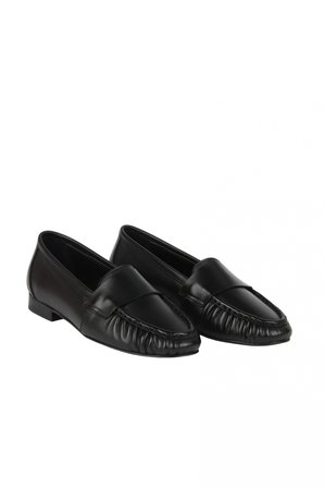 Kahverengi Süet Kadın Loafer