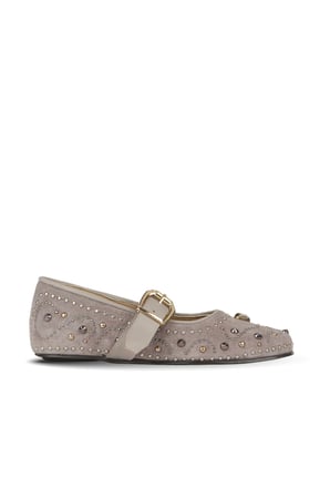 Bueno Shoes Kum Süet Kadın Düz Babet 39wa1824