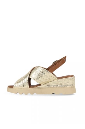PLH.GLD-SCT.NWT-PEL.NWT-SL.BSO Kadın Dolgu Topuklu Sandalet