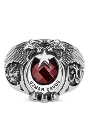 Mavi Erkek Gümüş Yüzük