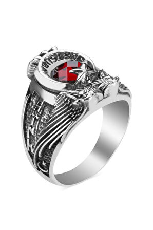 Çift Kartal Başlı Astsubay Yüzüğü