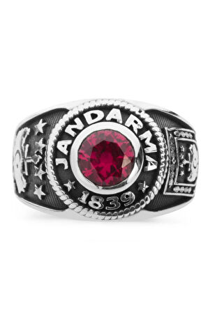 Klasik Tasarımlı Jandarma Yüzüğü