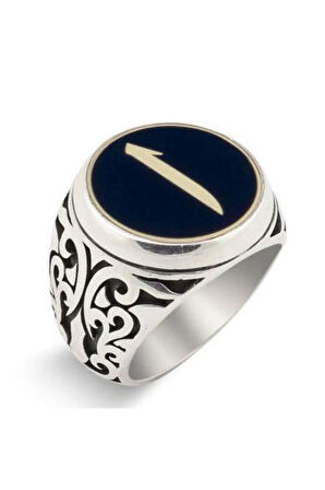 Mineli Elif Gümüş Yüzük