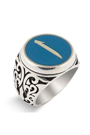 Mineli Elif Gümüş Yüzük