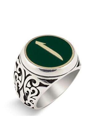 Mineli Elif Gümüş Yüzük