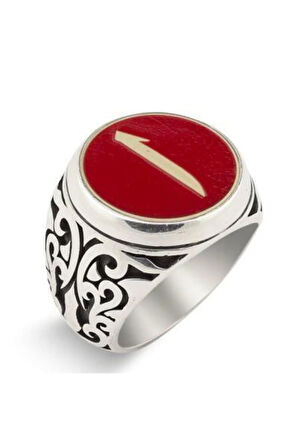 Mineli Elif Gümüş Yüzük