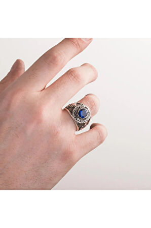 Oval Taşlı Piri Reis Üniversitesi Okul Yüzüğü