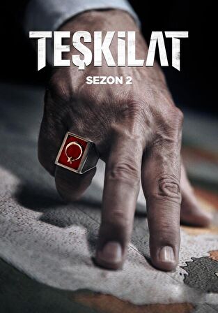 Lisanslı Teşkilat Dizisi Yüzüğü((Erkek 925 Ayar Gümüş Ay Yıldızlı)