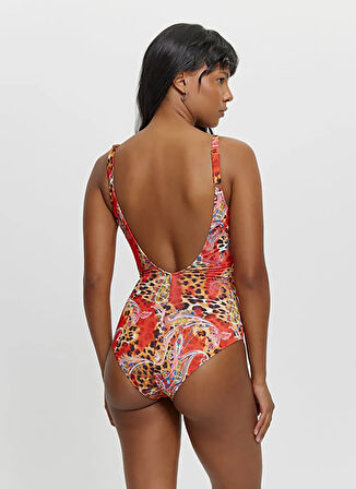 Louren Kırmızı Kadın Mayo M12015