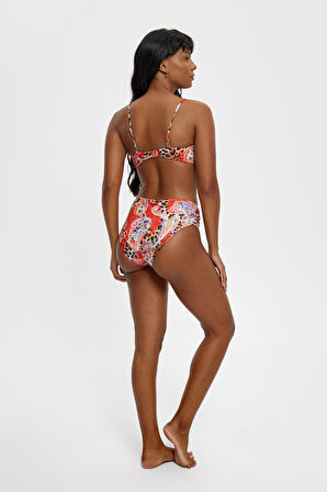 B11035 Boş Kaplı Straplez Bk Tk Kırmızı