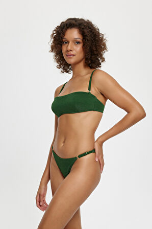 B11096  Kaplı Straplez Bk Tk Haki