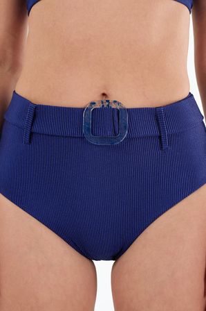 B21137 Telli Toparlayıcılı Kemer Tokalı Bikini Takım